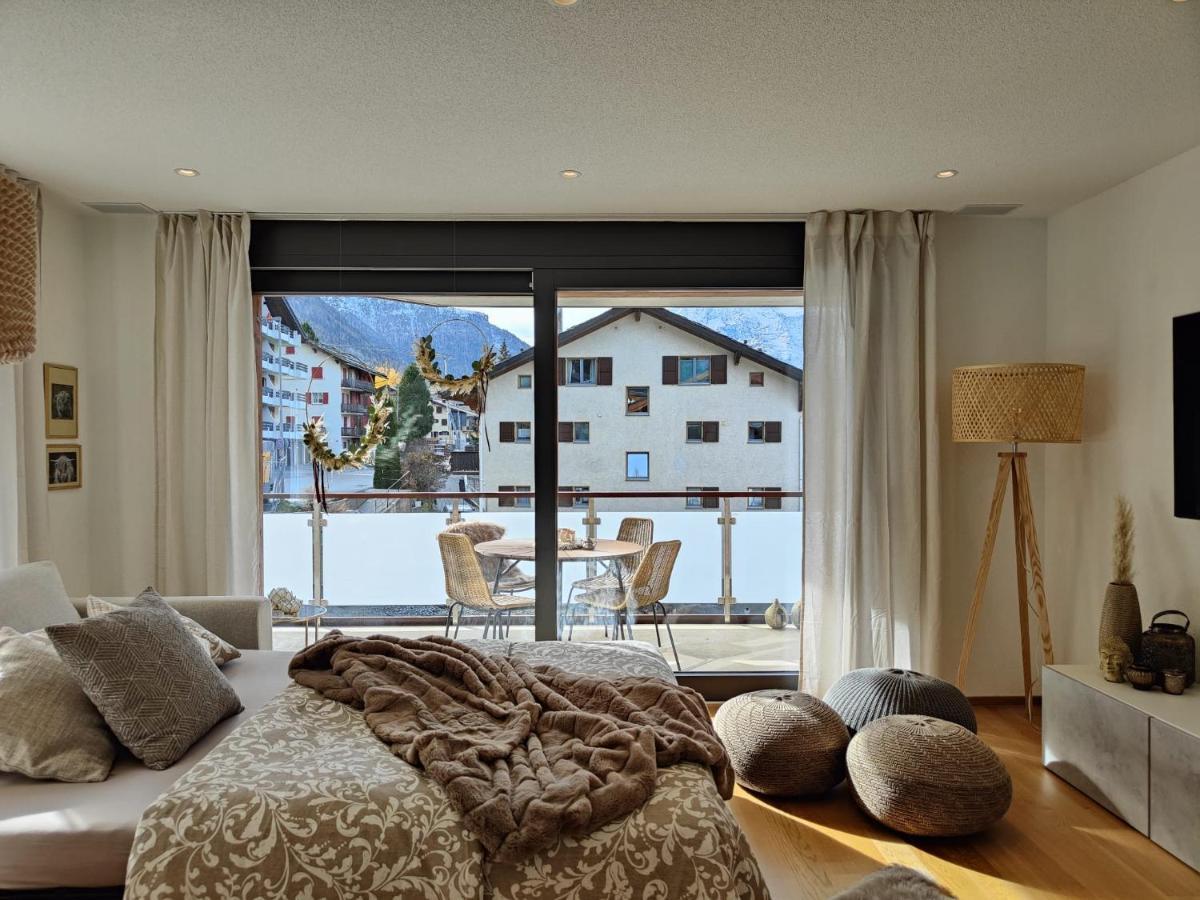 Sunnustrahl Apartment Grächen Exterior photo